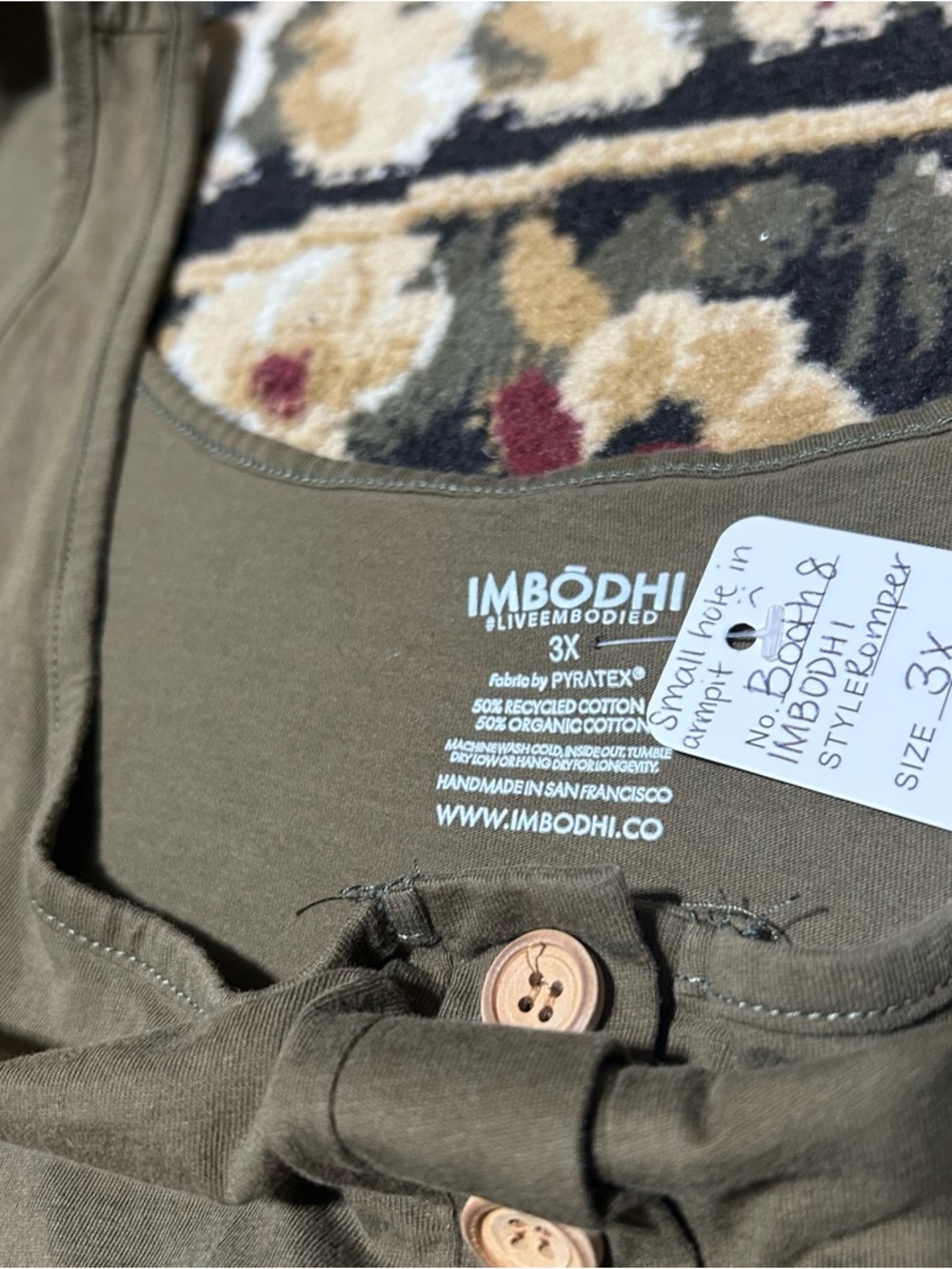 IMBODHI Romper 3X - Picture 3 of 4